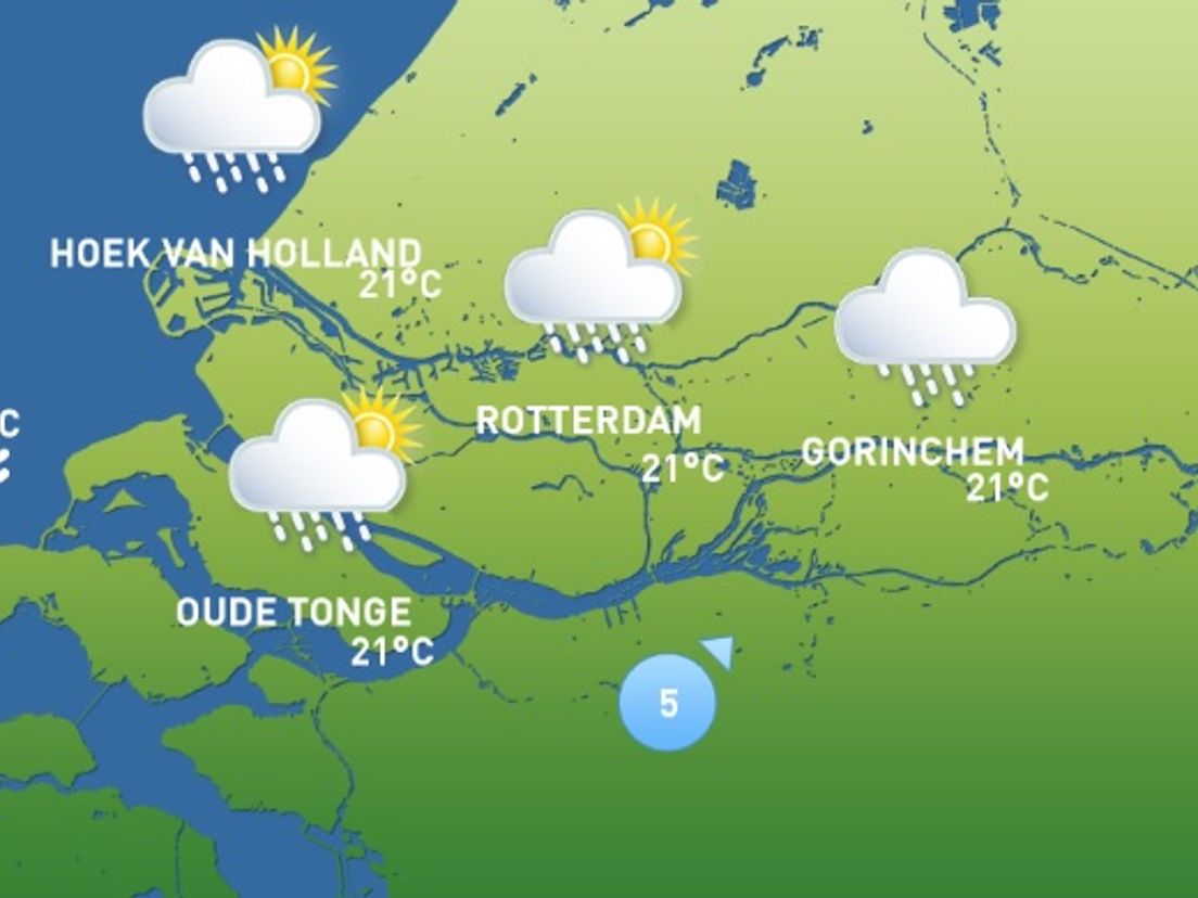 weerbericht zondag 5 juli