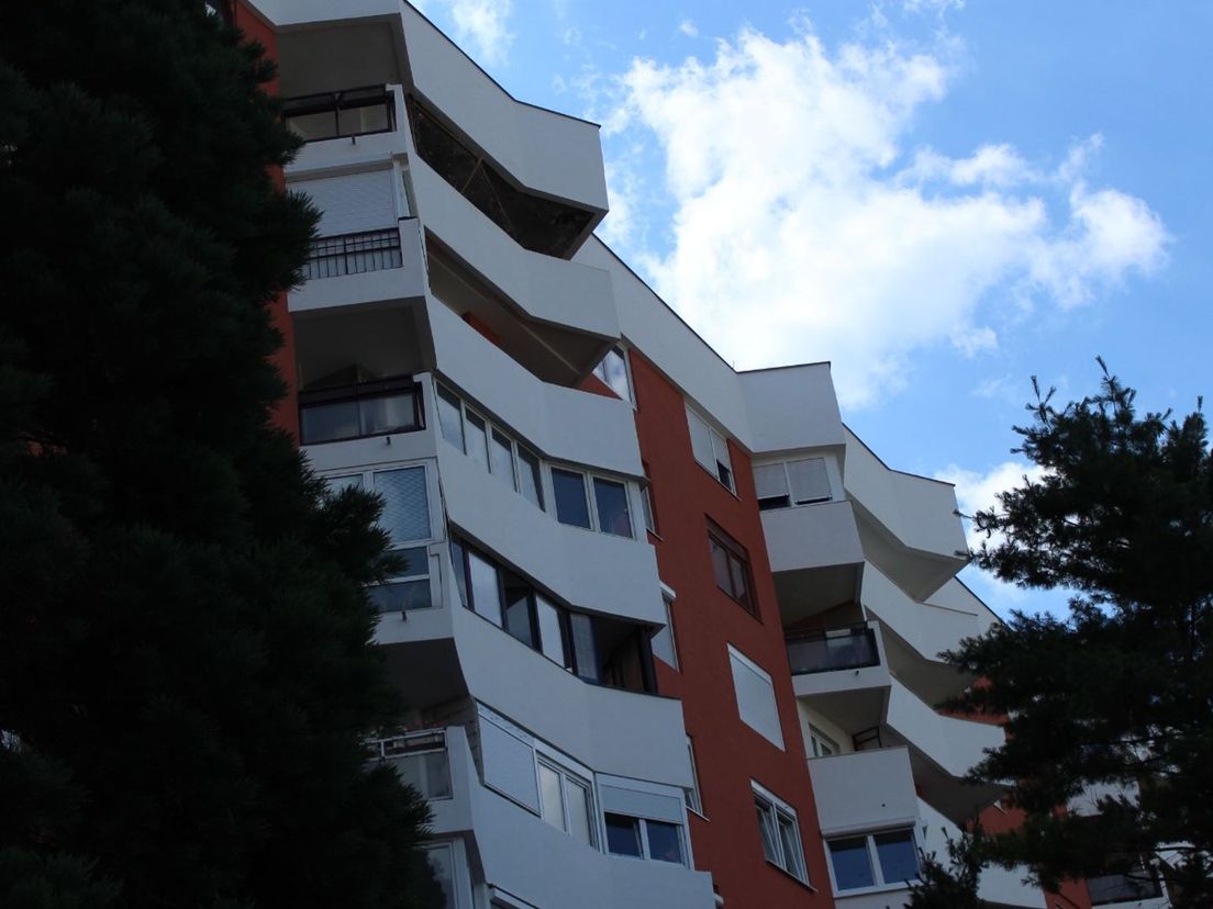 In dit appartementencomplex beleefde Samir zijn benauwdste momenten
