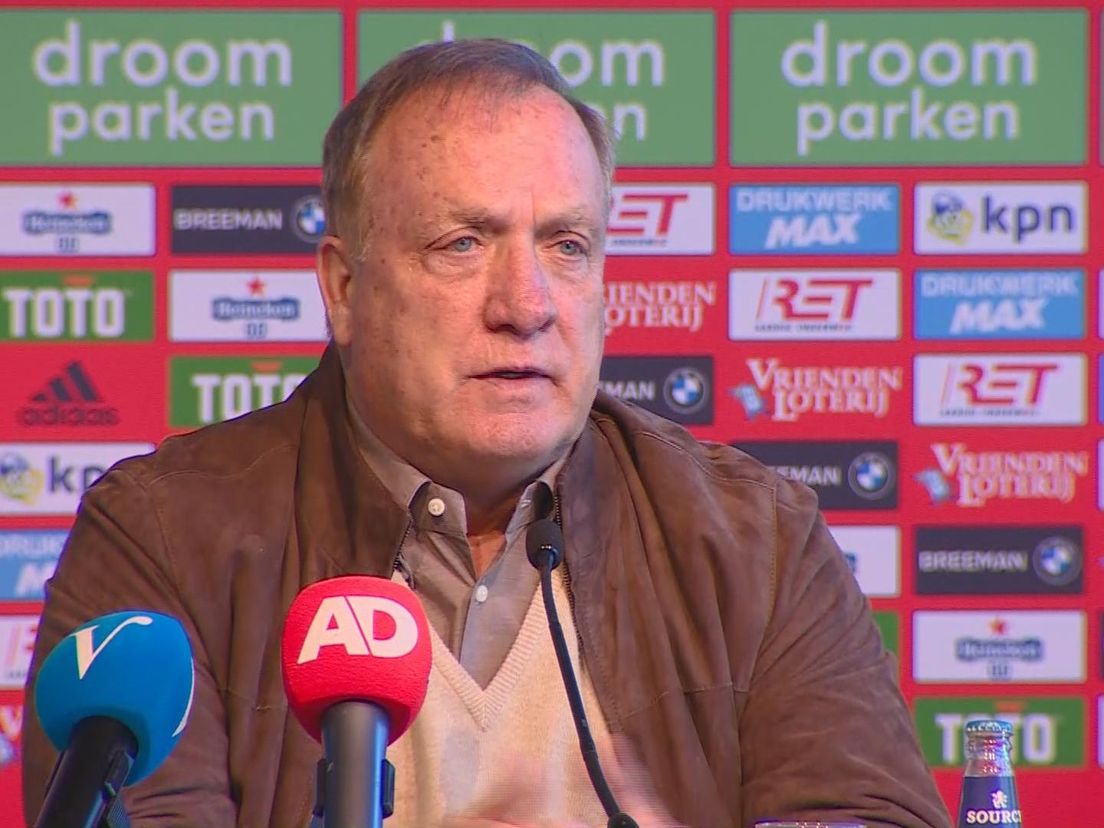 Feyenoord-trainer Dick Advocaat