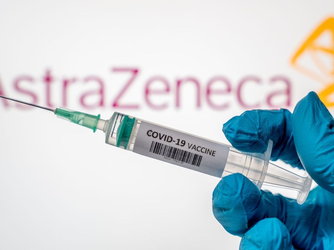 Een AstraZeneca-vaccin