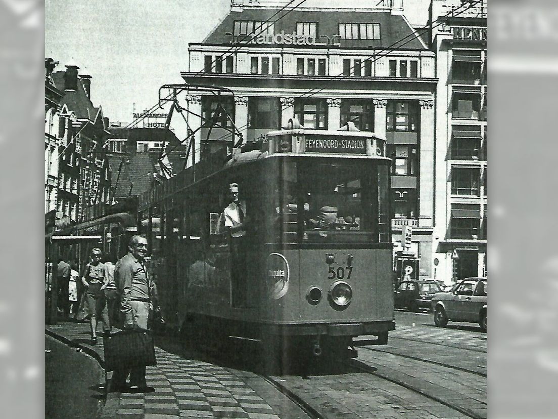 Rotterdamse tram op het Leidseplein