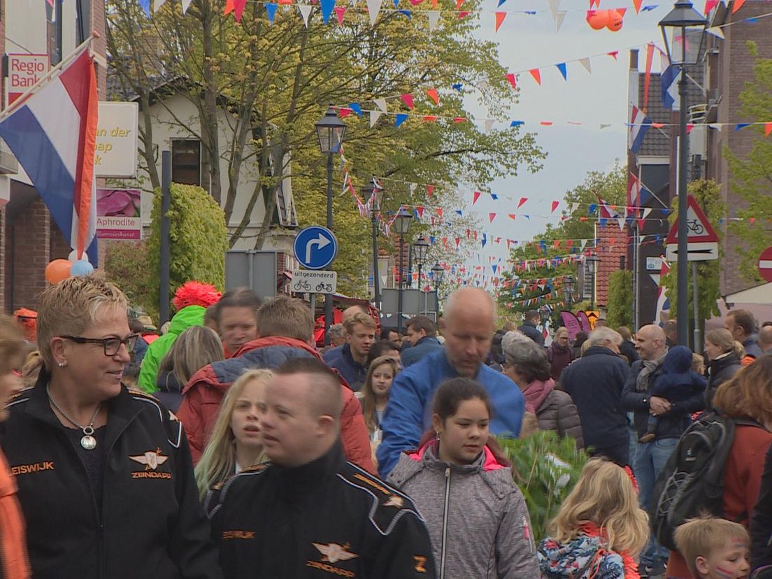 De Bleiswijkse Dorpsstraat was knap druk