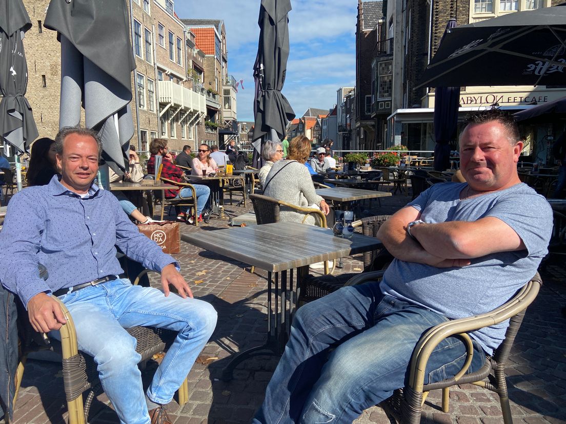Eigenaren Robert Chaudron en Marcel Visser van Dordts Genoegen