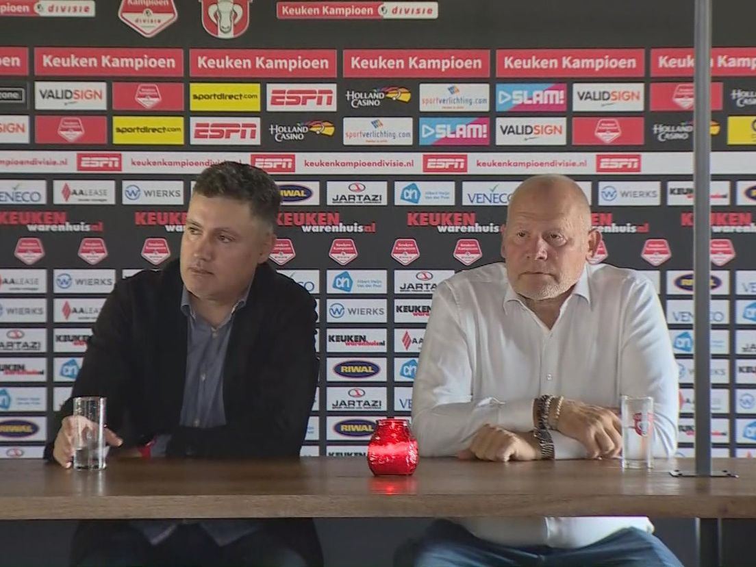 Investeerder Baris Hocaoglu (links) en directeur Hans de Zeeuw