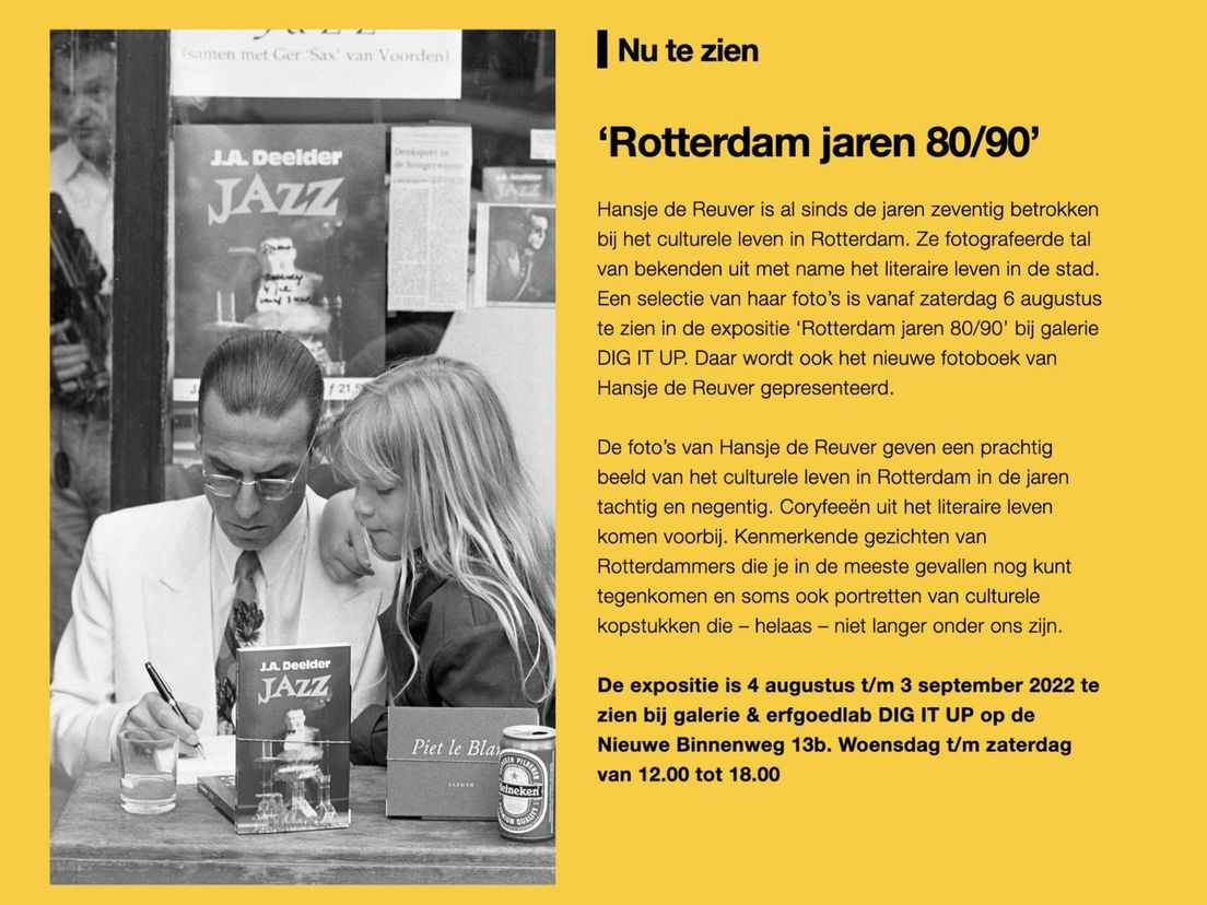 Expositie bij DIG IT UP.