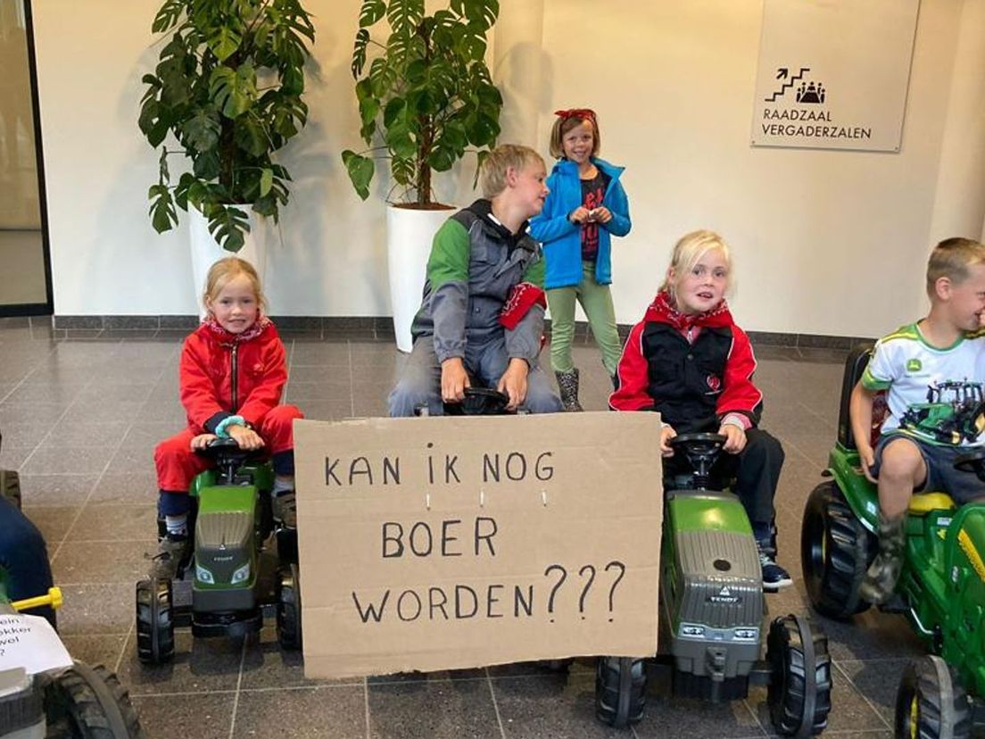 De ludieke actie met een serieuze boodschap: 'Kan ik nog boer worden?'