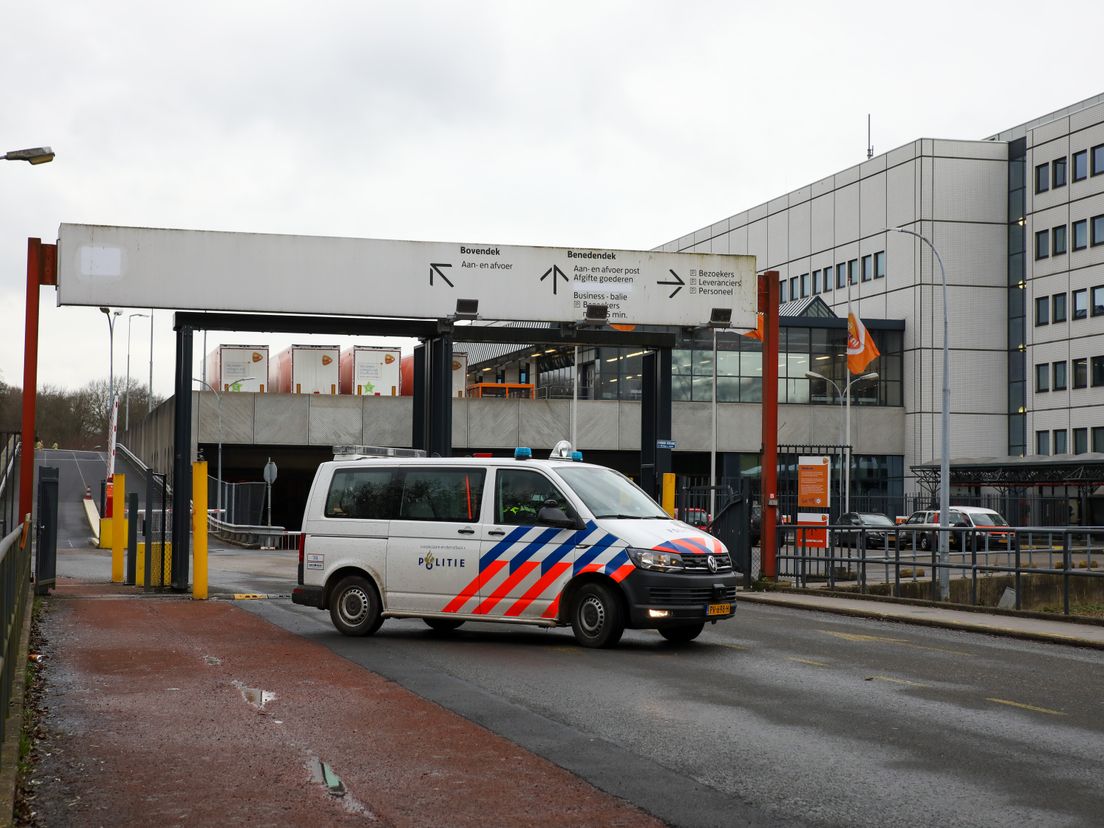 De PostNL locatie in Rotterdam