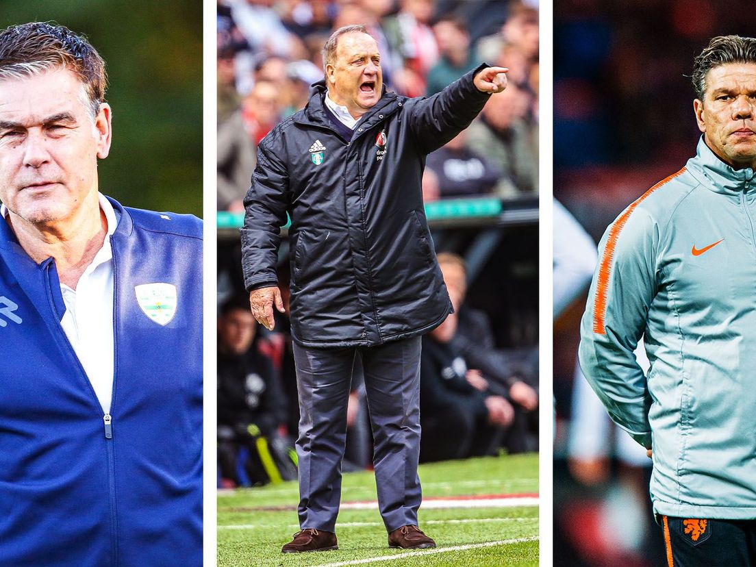 Joop Hiele, Dick Advocaat en Patrick Lodewijks over de dubbelrol van Henk Fraser