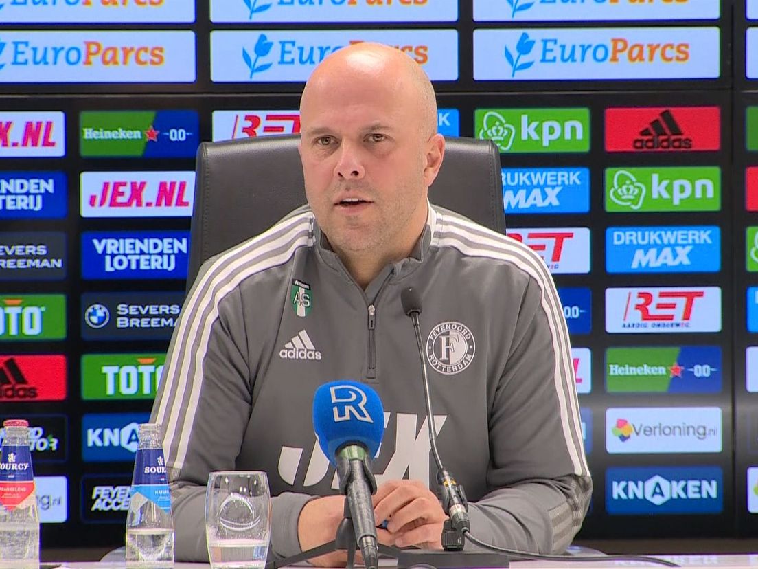 Feyenoord-trainer Arne Slot