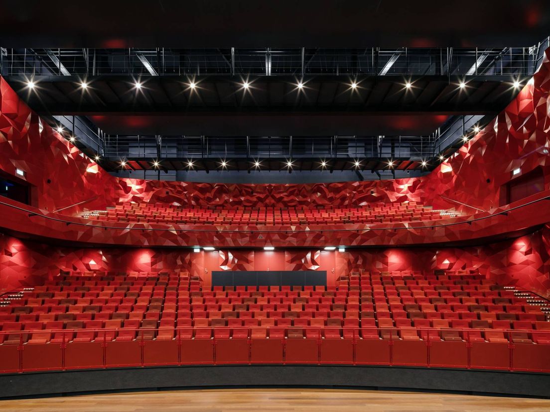Het nieuwe theater Zuidplein.