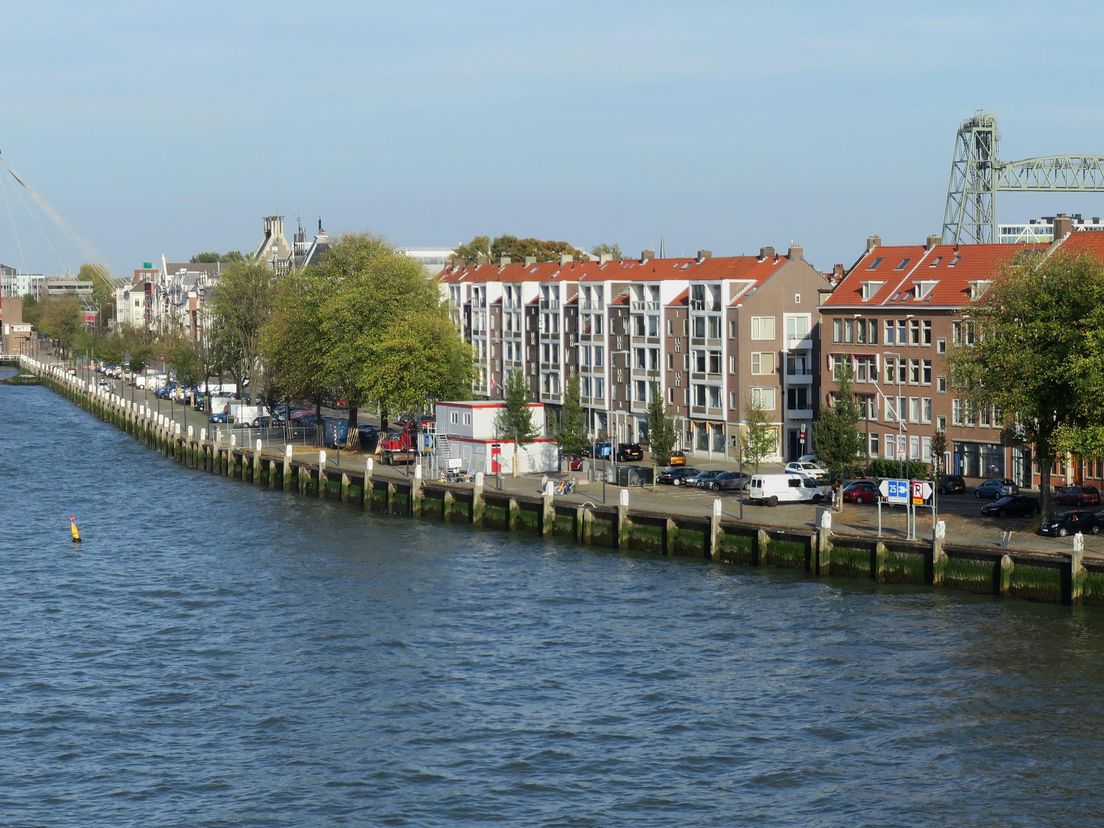 De Maas bij het Noordereiland