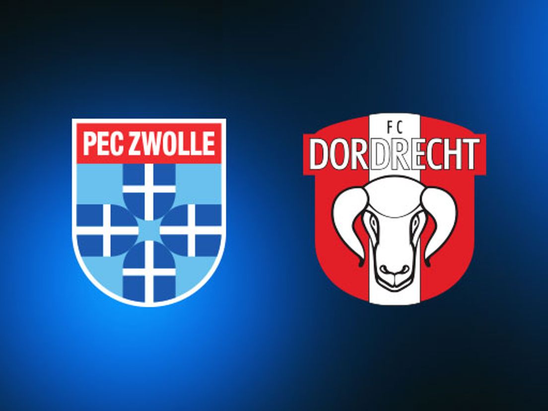 FC Dordrecht hard onderuit bij PEC Zwolle Rijnmond
