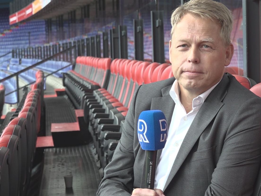 Financieel directeur Pieter Smorenburg van Feyenoord