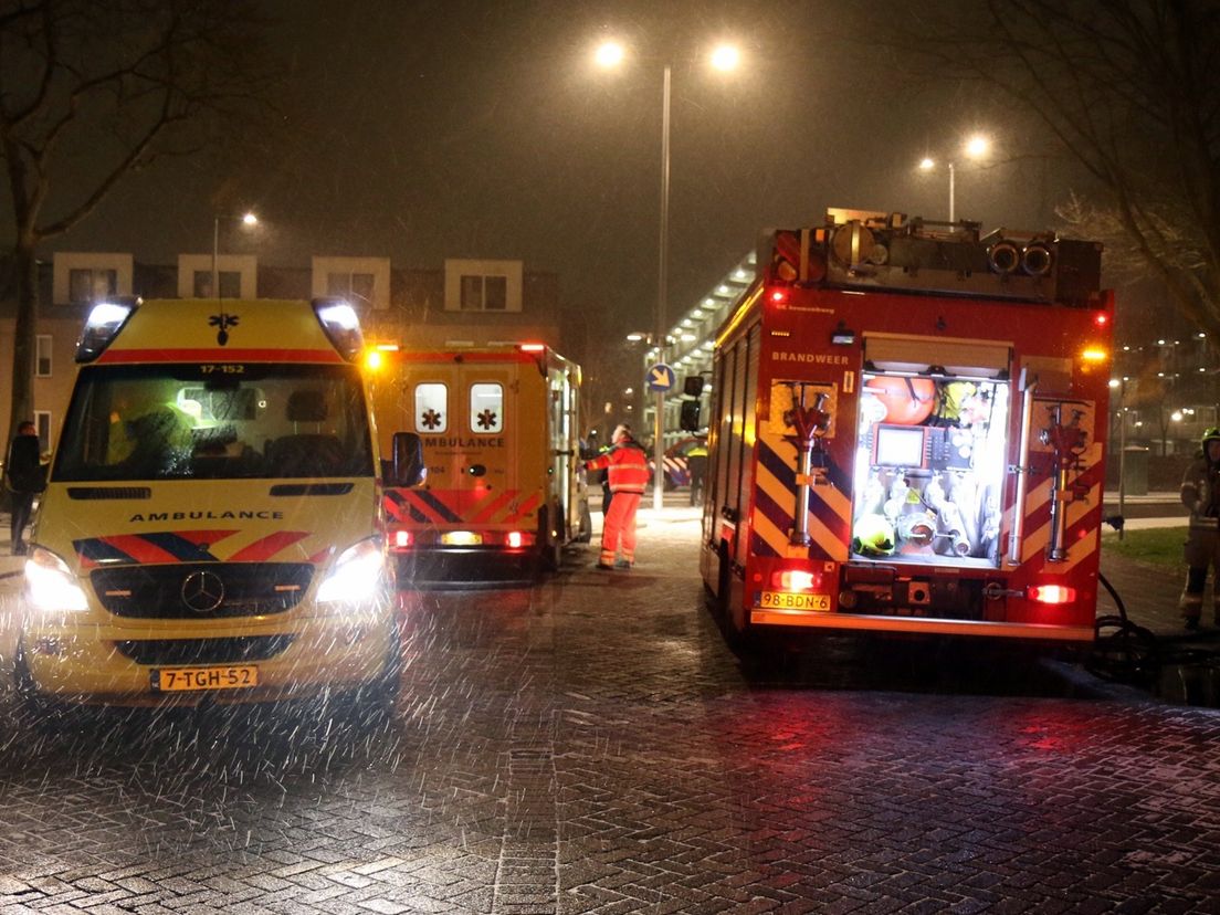 Brand in een zorgwoning aan de Duikerstraat (MediaTV)