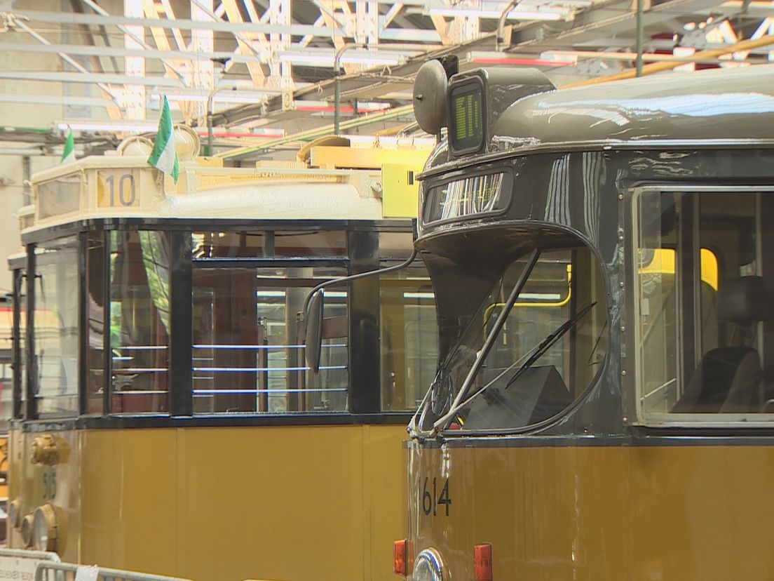Historische trams van Stichting RoMeO