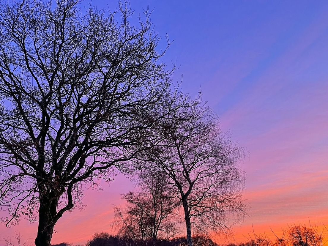 Jan Ubels maakte deze landschapsfoto in Yde