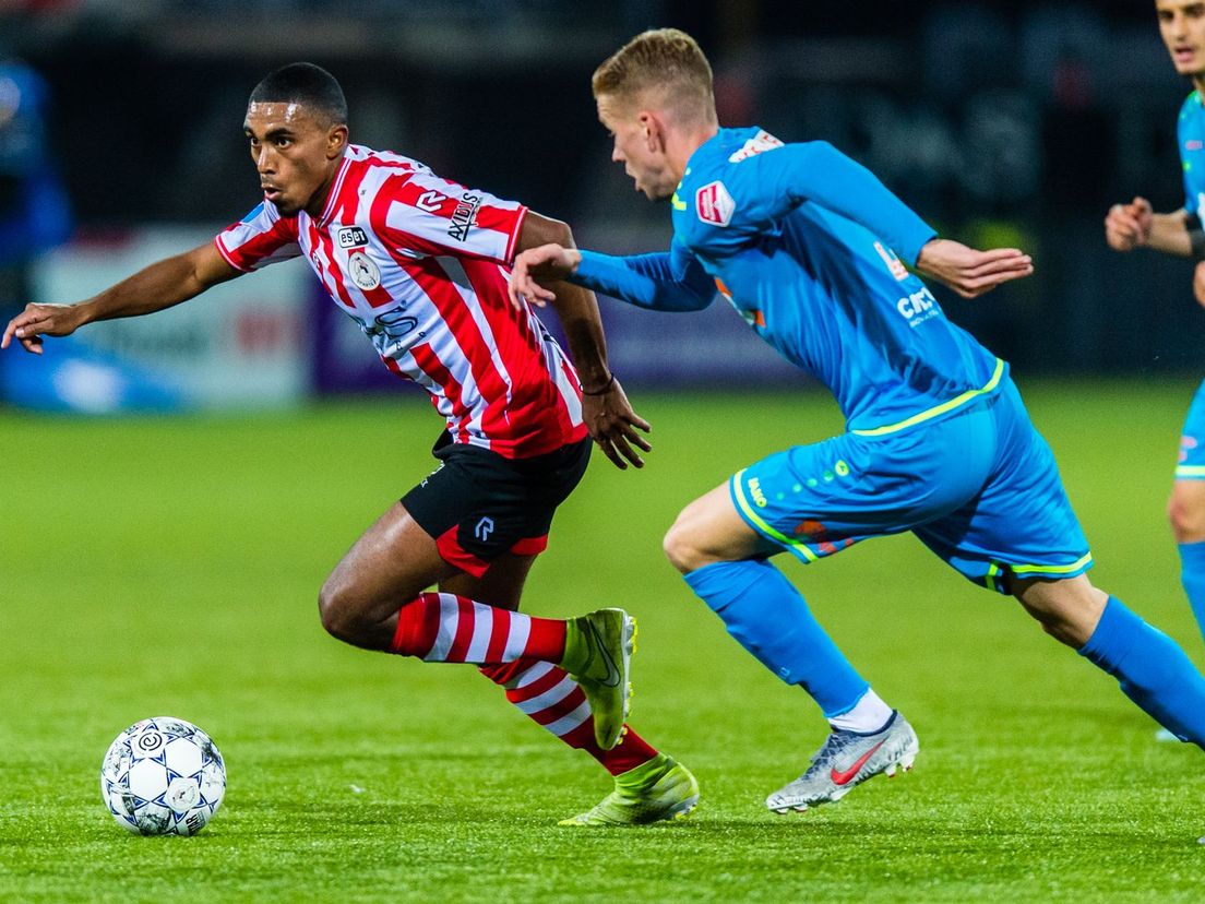 Deroy Duarte in actie namens Sparta