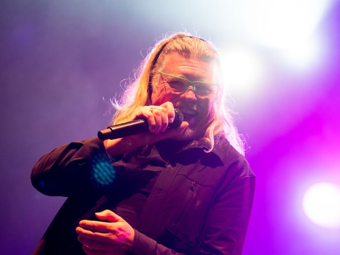 Rene Karst tijdens het GigaGFestival