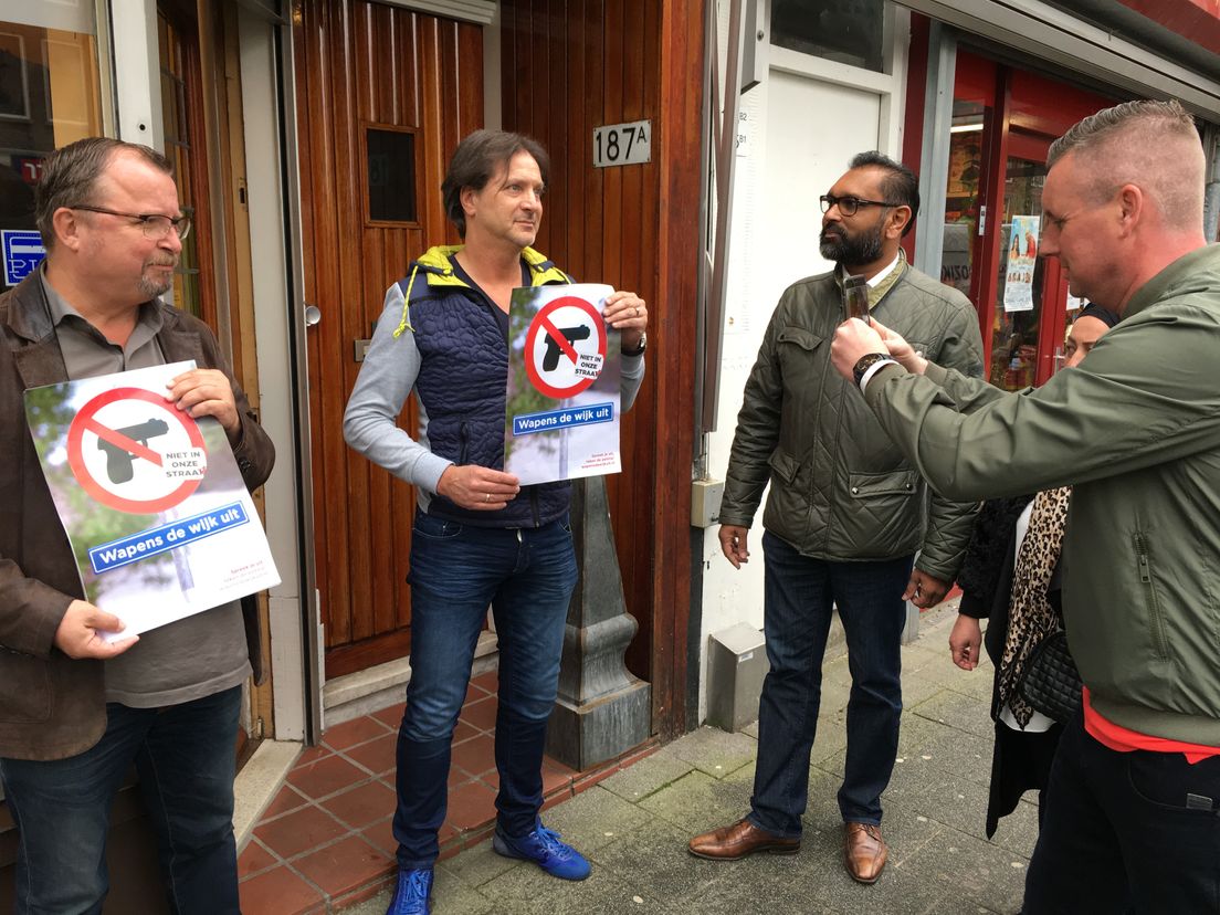 Bewoners Rotterdam-Zuid starten actie tegen wapenbezit