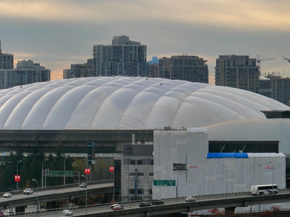 BC Stadium in Vancouver waar U2 vrijdag optreedt