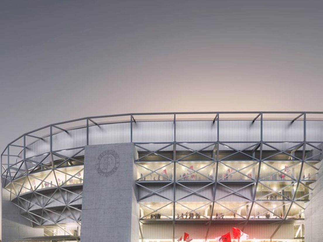 Het nieuwe Feyenoordstadion