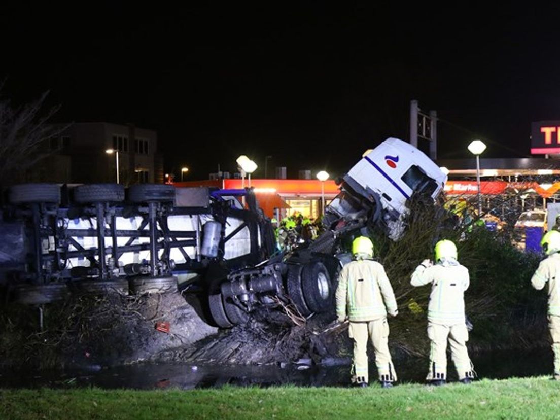 Het ongeval met de tankwagen