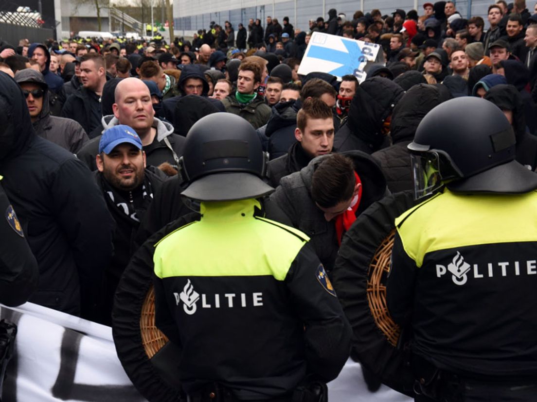 Het protest op 21 februari 2016