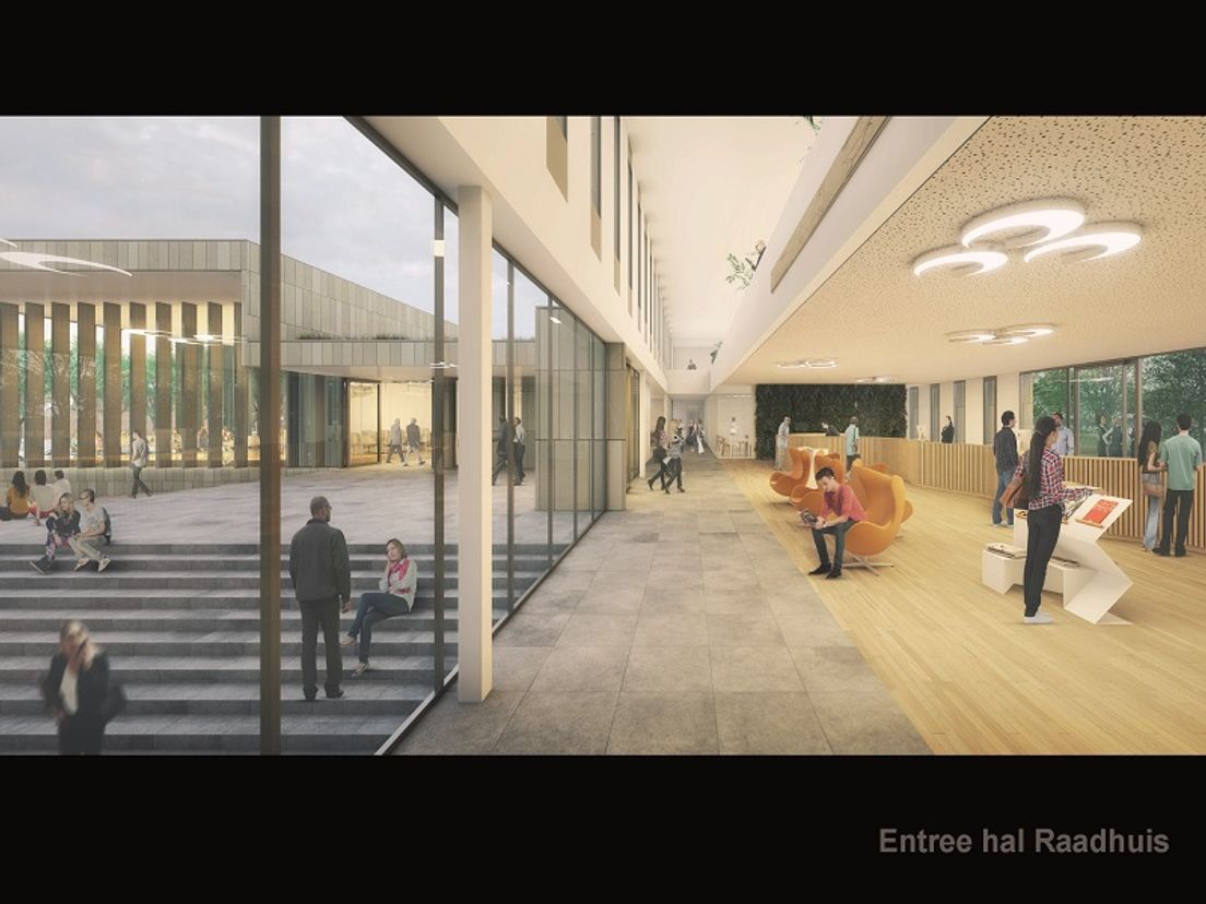 Raadhuis Krimpen aan den IJssel binnenkant