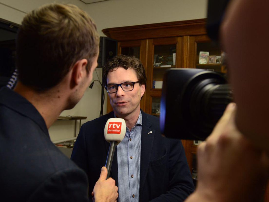 Hoogeveen is verkozen tot Drents Politicus van het Jaar (Rechten: Jeroen Kelderman / RTV Drenthe)