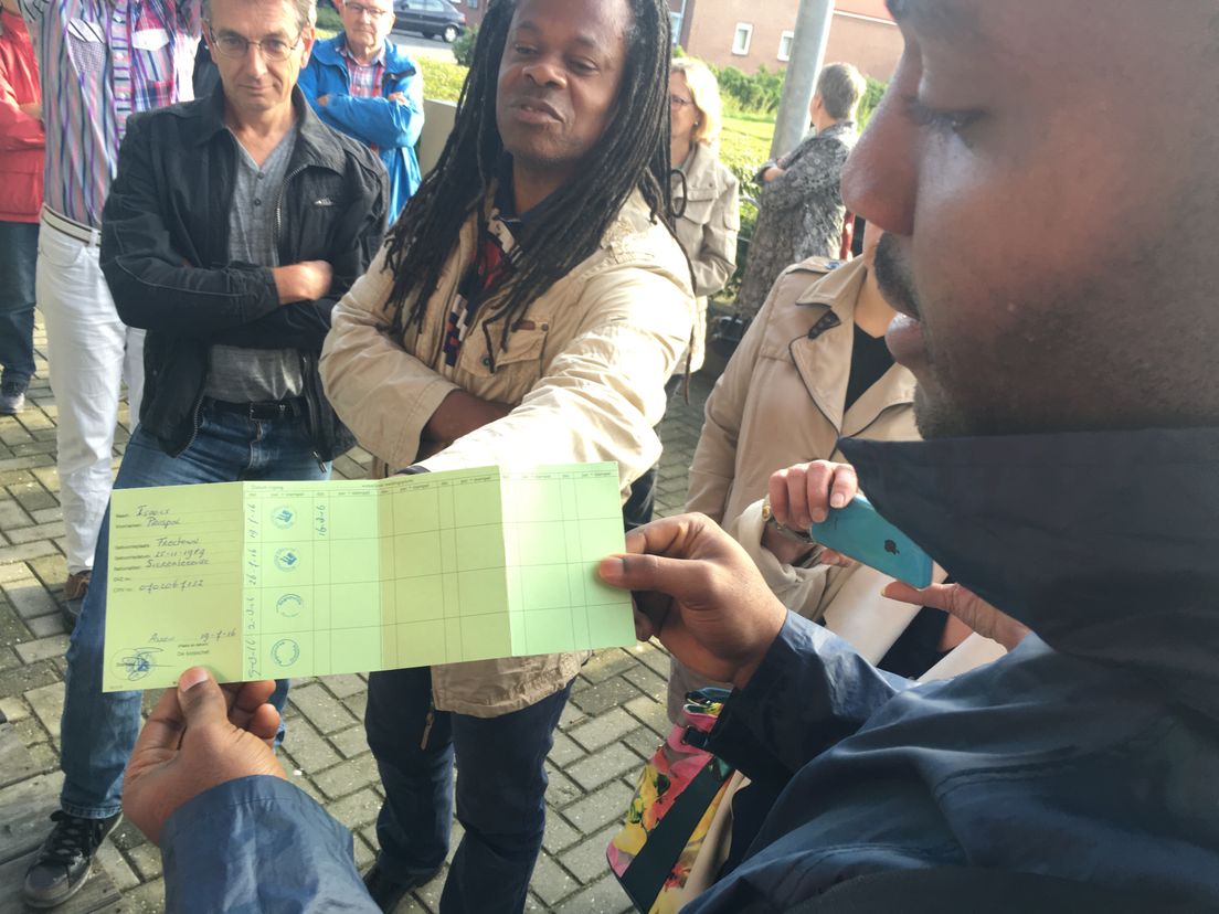De stempelkaart (Rechten: Petra Wijnsema / RTV Drenthe)