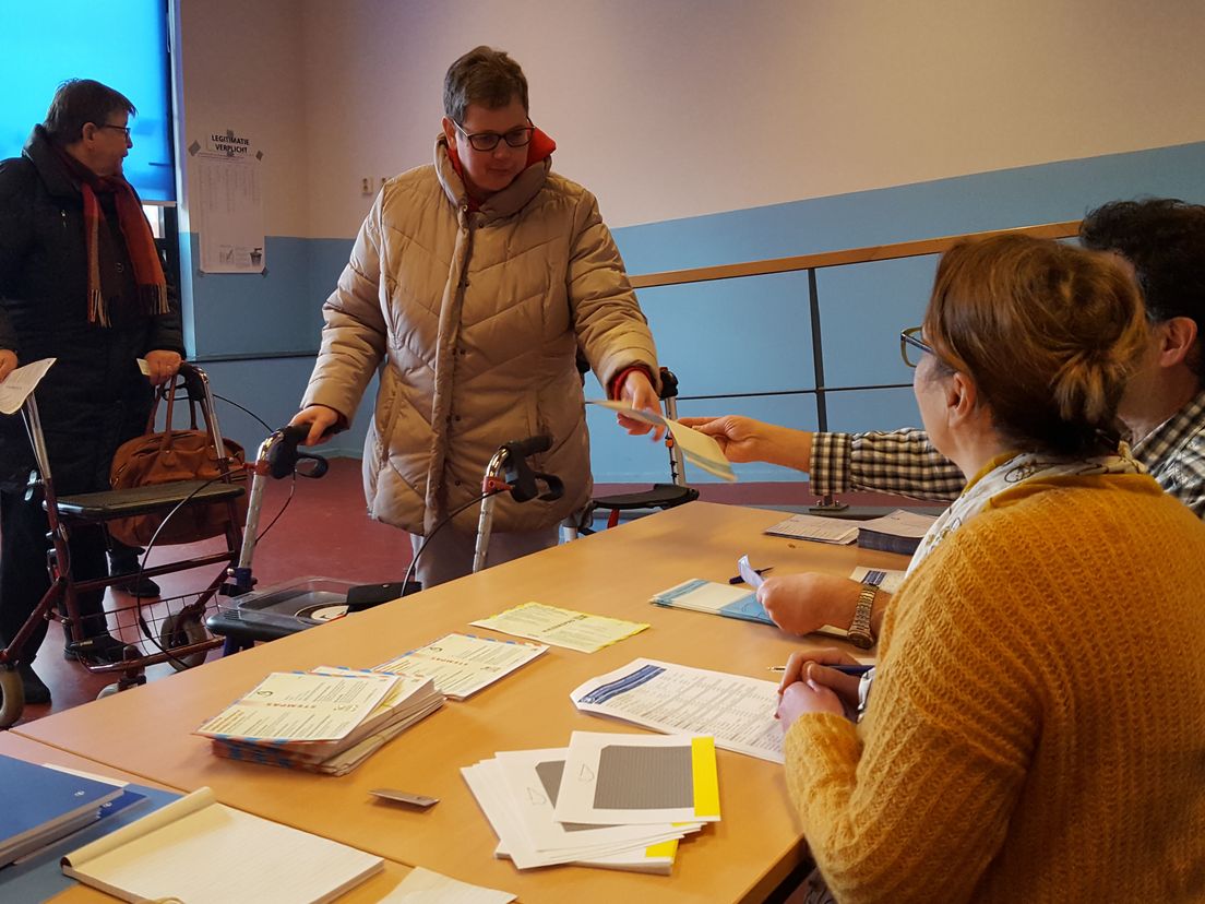 Vijf Barendrechters met een licht verstandelijke beperking gingen vandaag stemmen.