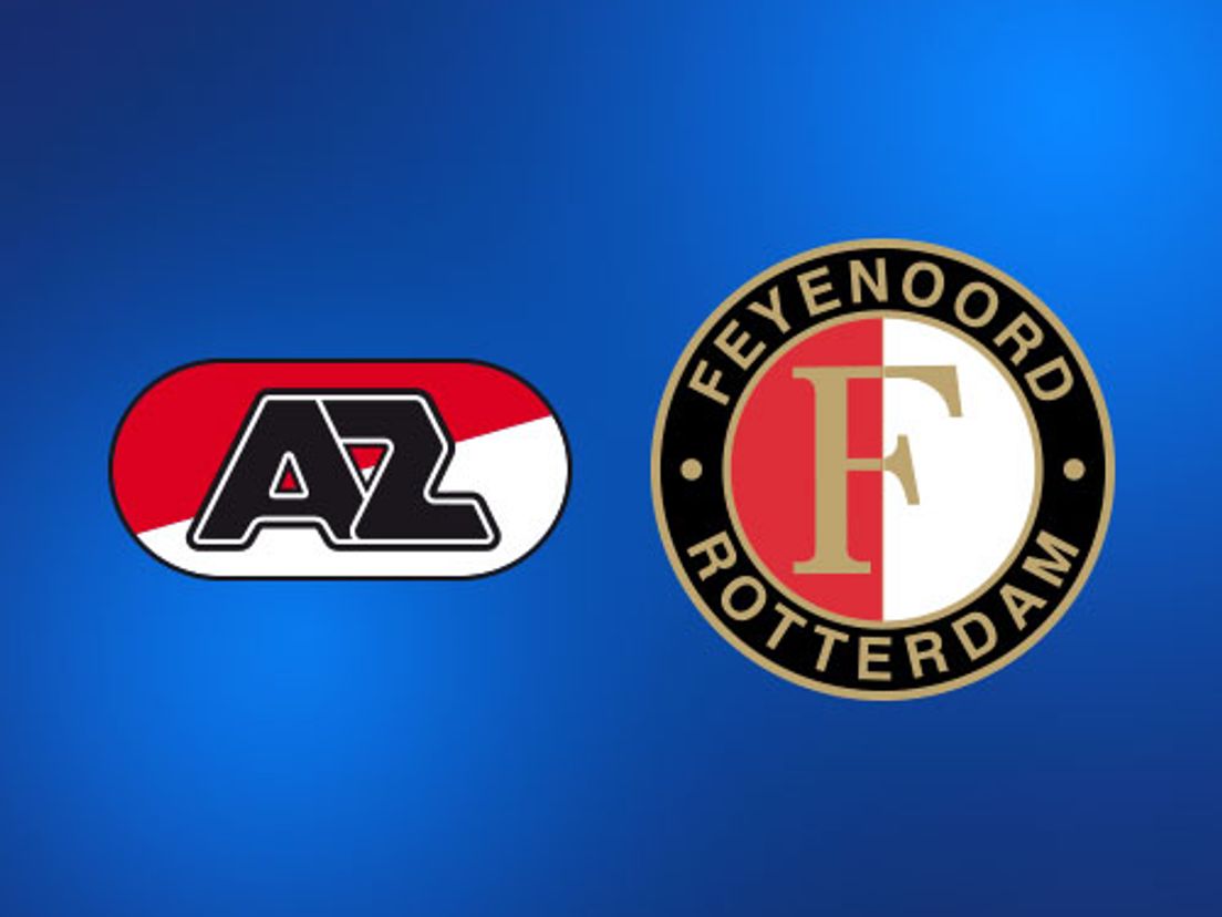 AZ-Feyenoord naar 8 april