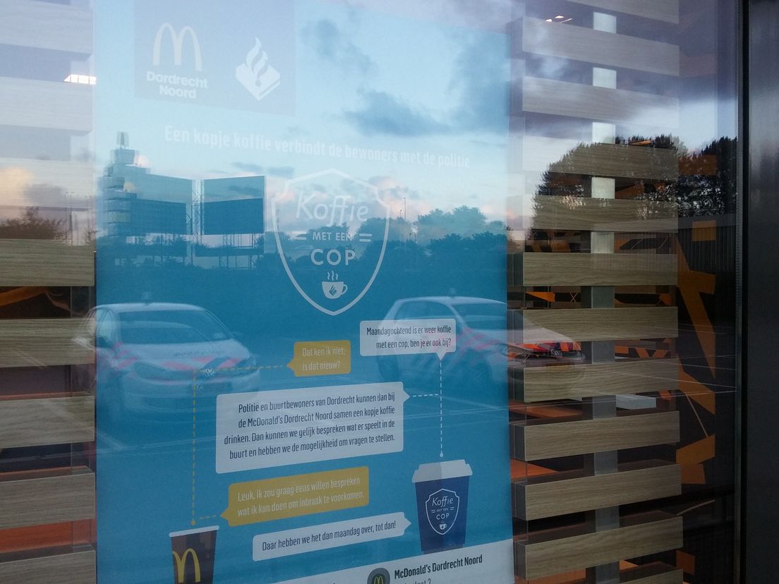 Koffie met een cop