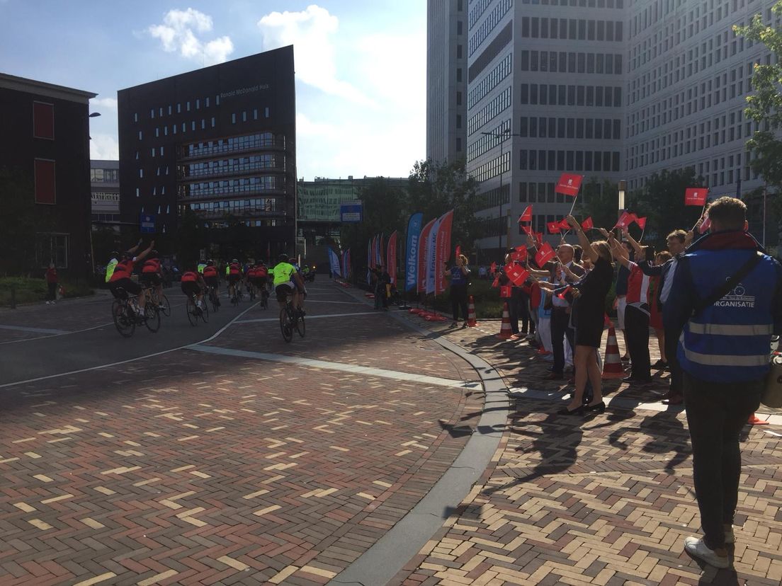 De Tour de Rotterdam komt langs het Erasmus MC
