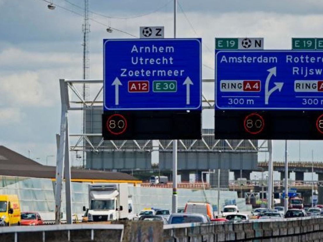 Werkzaamheden A12: verkeer van Den Haag naar Utrecht moet omrijden