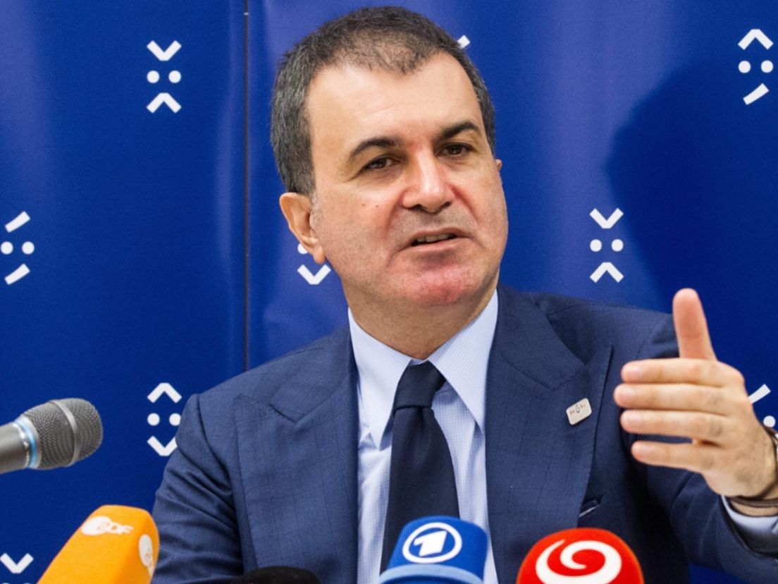 De Turkse minister voor Europese Zaken Ömer Çelik