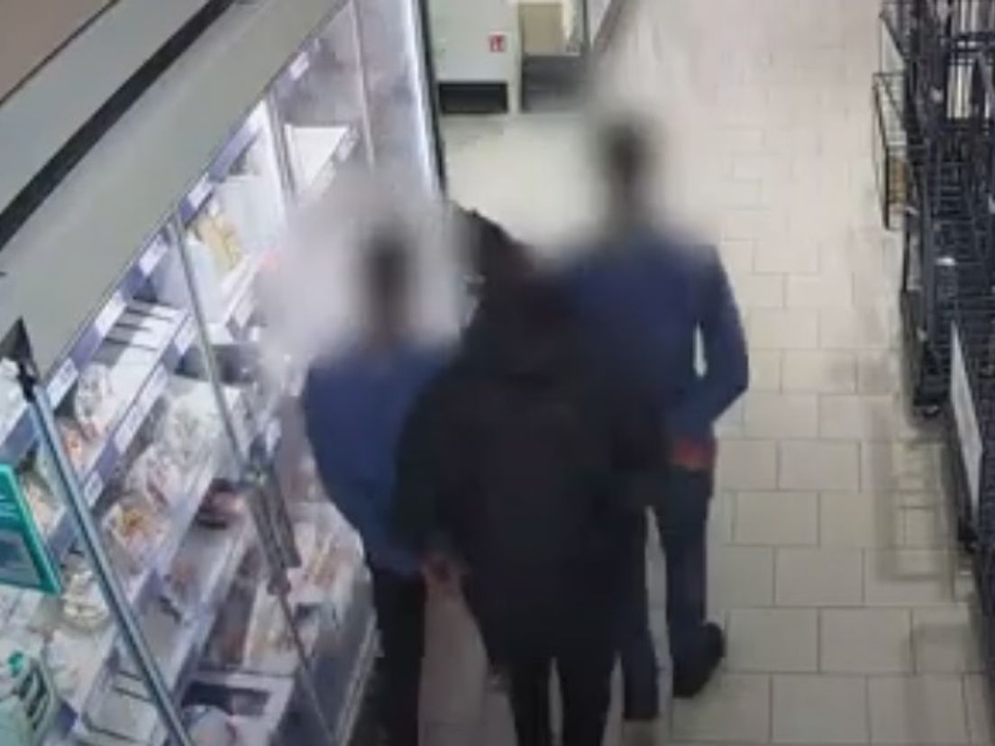 De Lidl aan het Westeinde in Maassluis wordt in januari 2020 overvallen