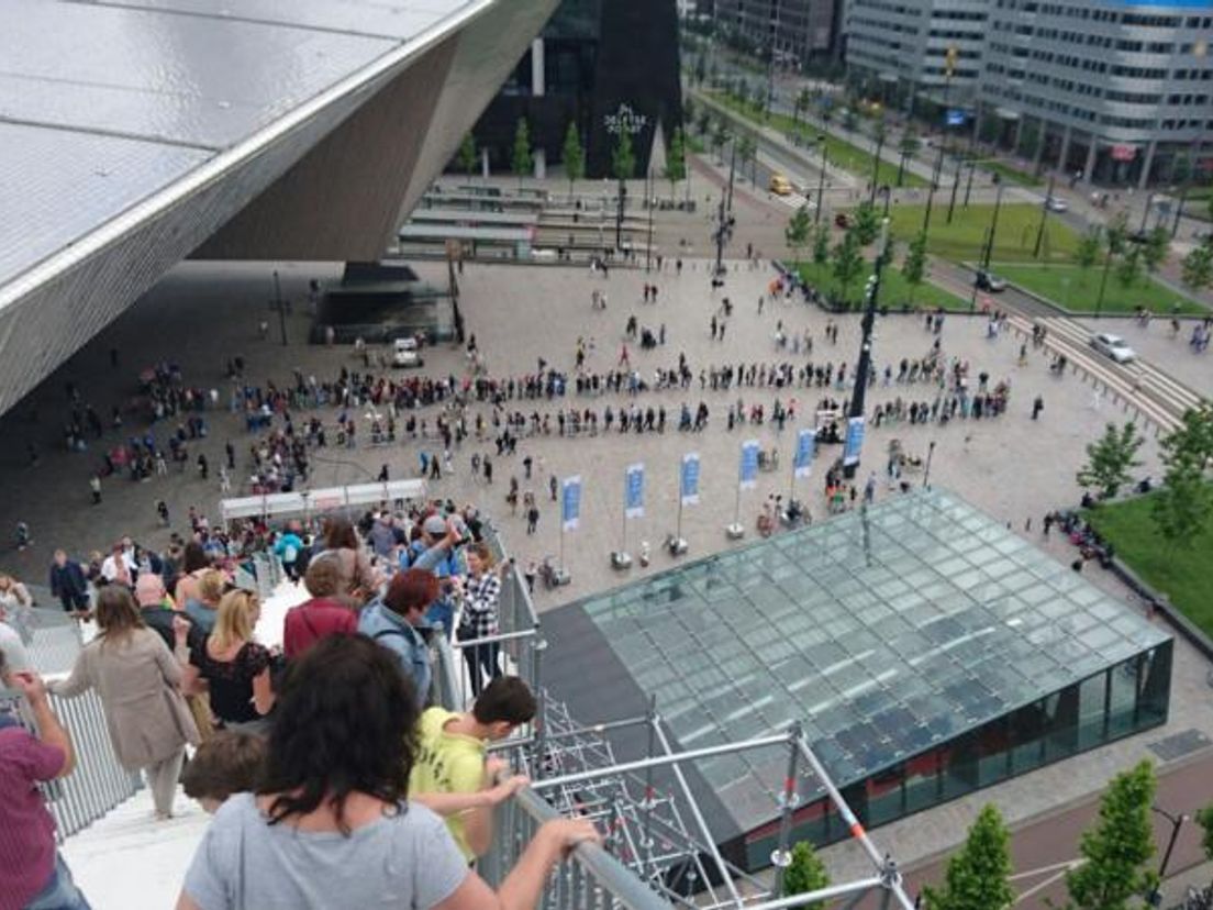 De trap op het Groot Handelsgebouw