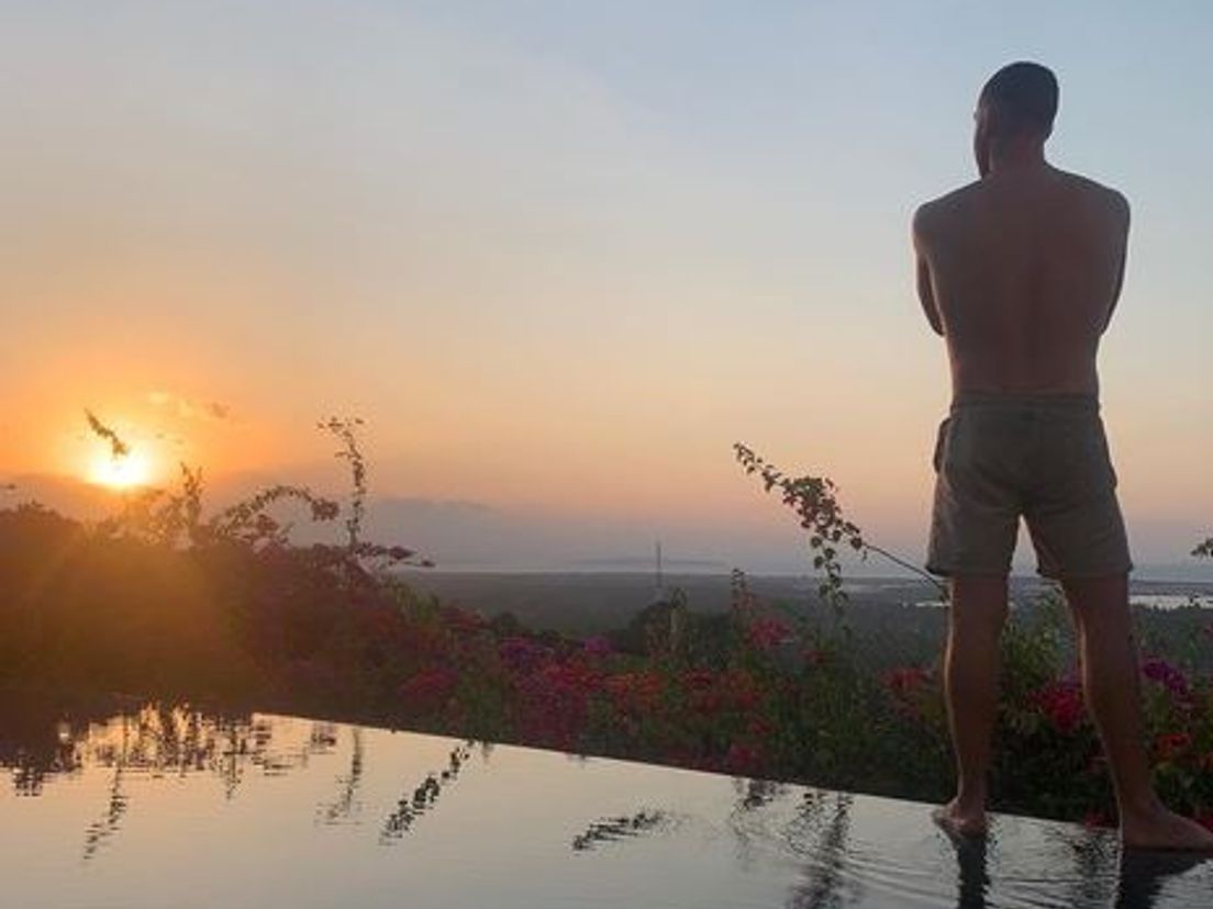 Kevin Bruins in Indonesie
