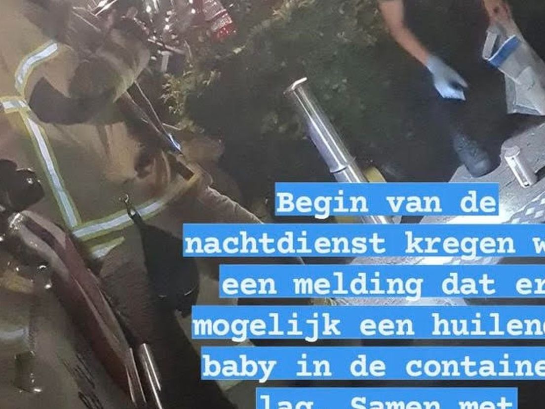 Instagramstory van politie Drechtsteden-Buiten