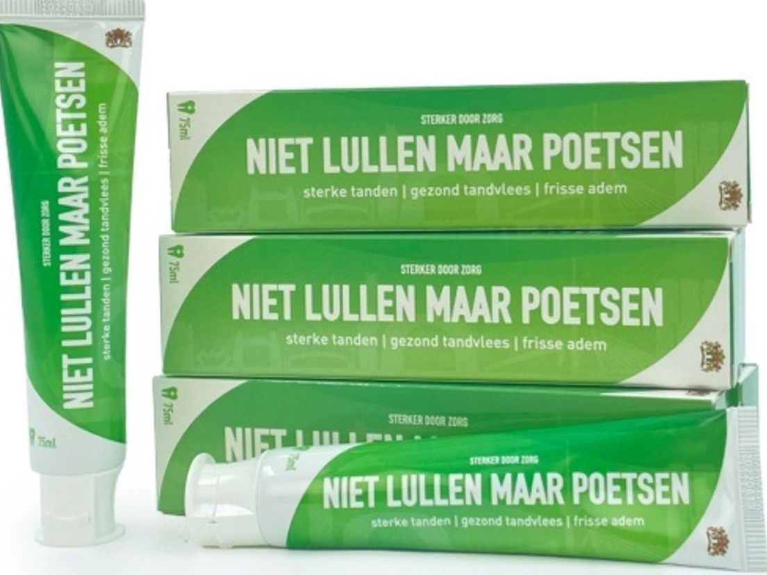 Sinds kort op de markt: Rotterdamse tandpasta