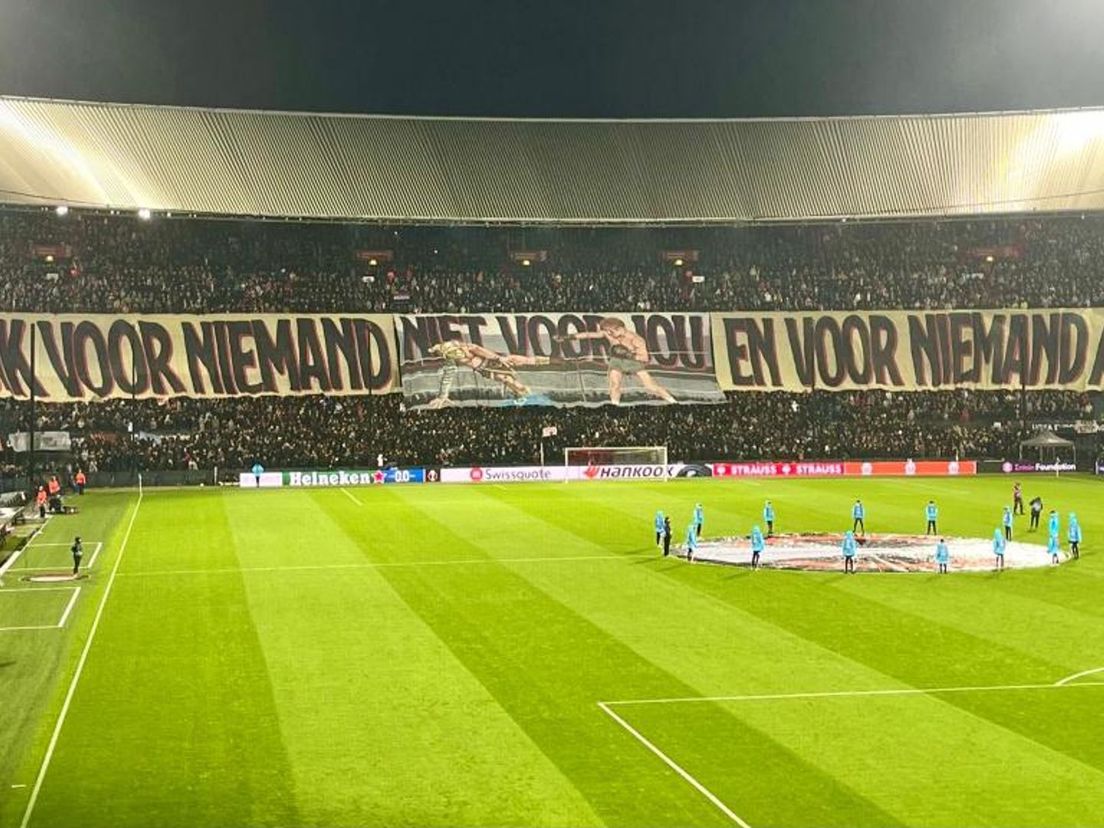 Spandoek in De Kuip