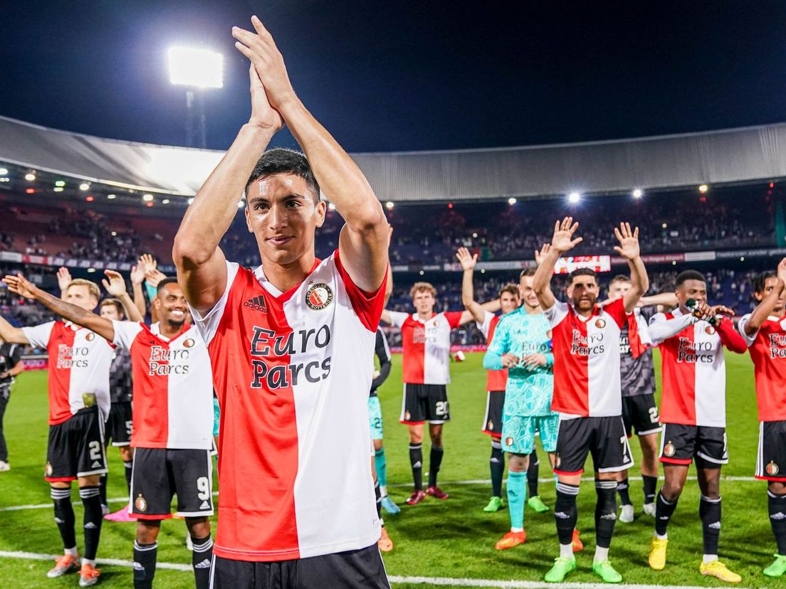 Ezequiel Bullaude na zijn debuut voor Feyenoord tegen Sparta