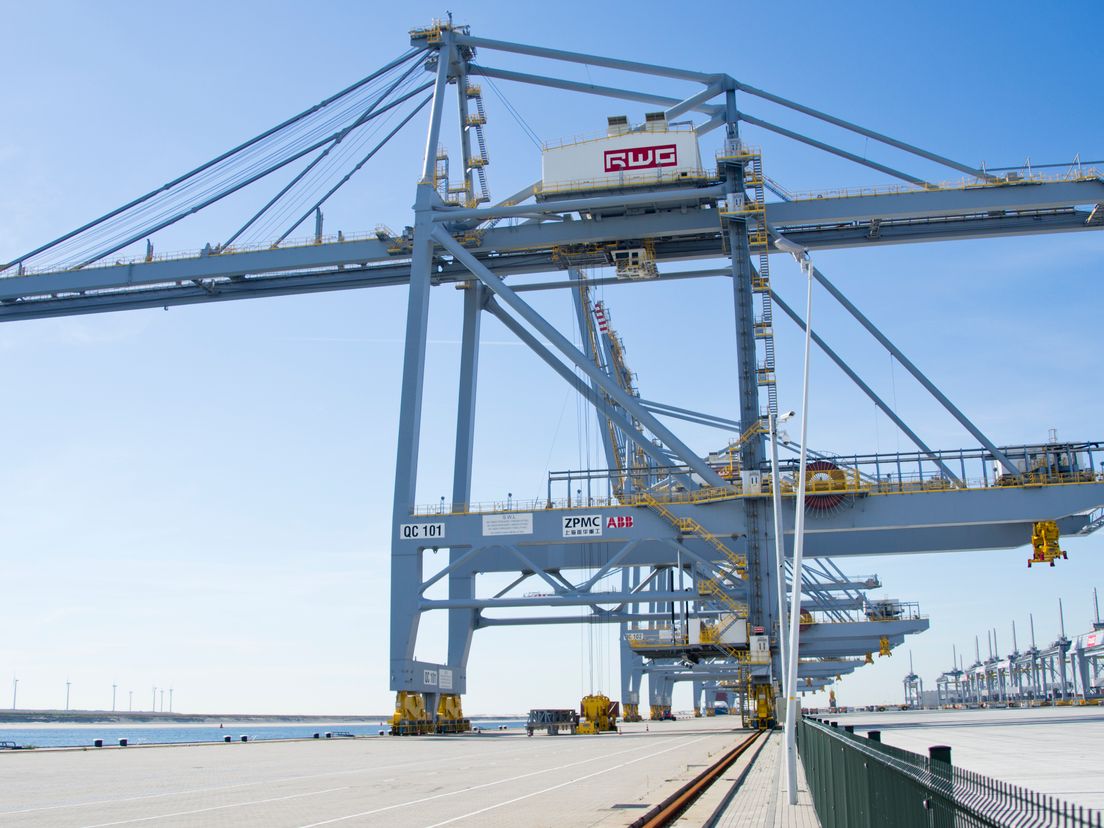 Kraan Maasvlakte RWG Rotterdam World Gateway