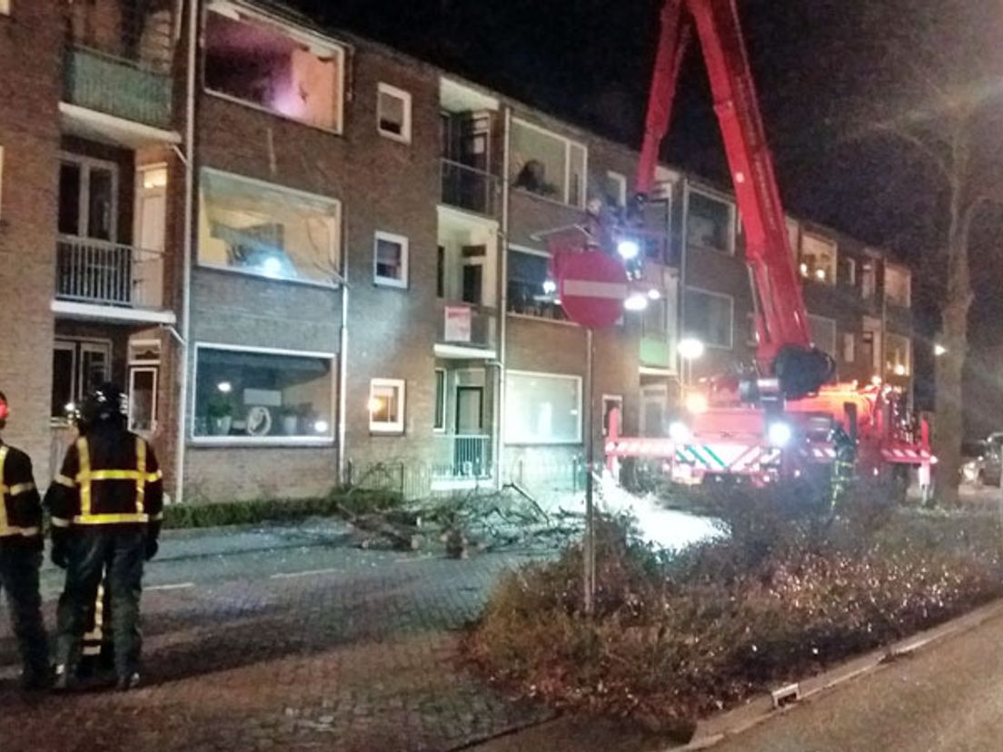 De portiekflat in Alblasserdam