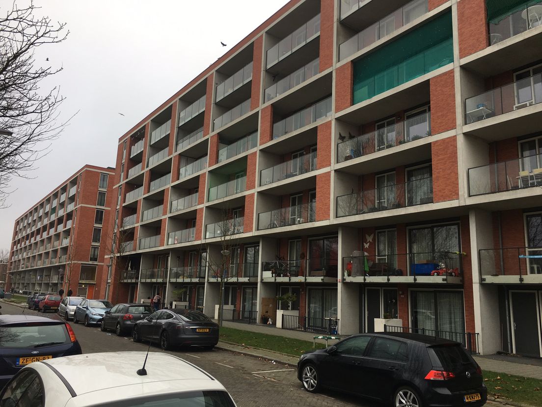 Het appartementencomplex