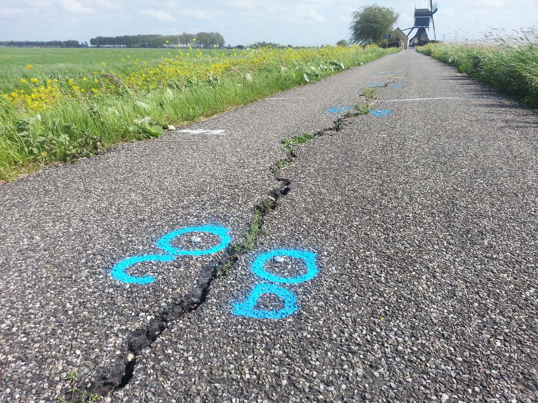 De dijk langs Groot-Ammers
