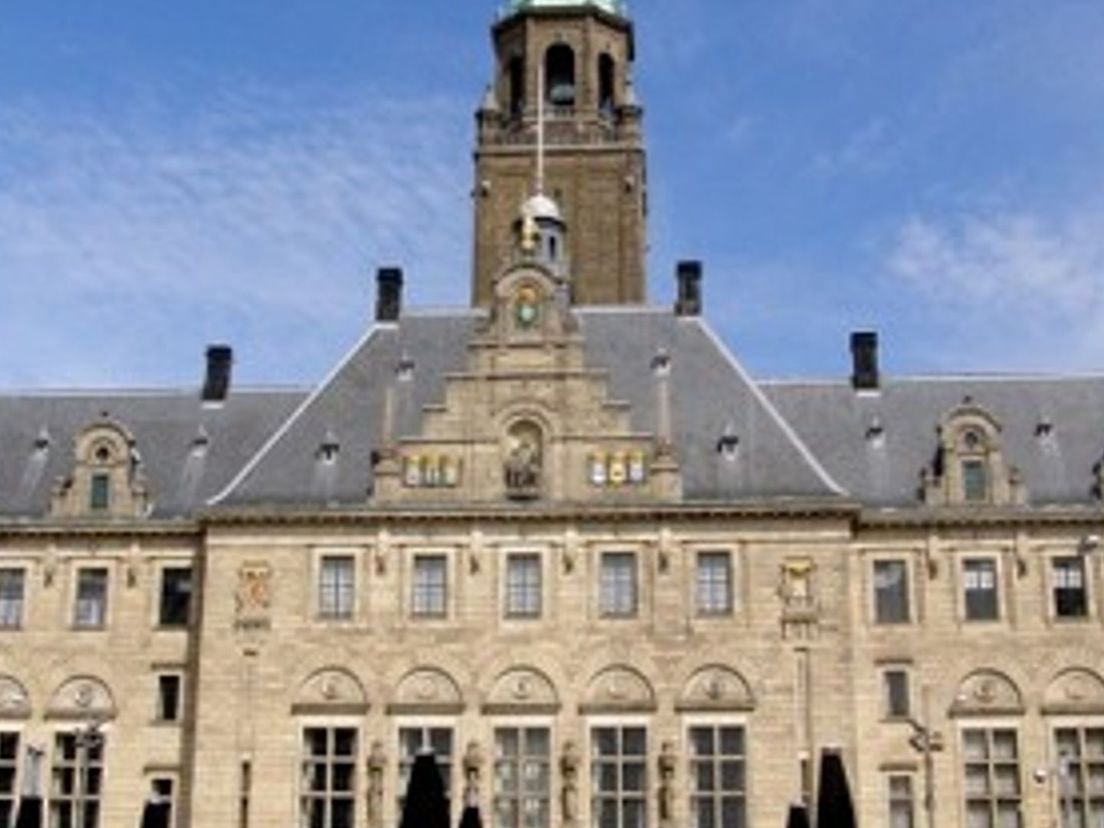 Het stadhuis van Rotterdam