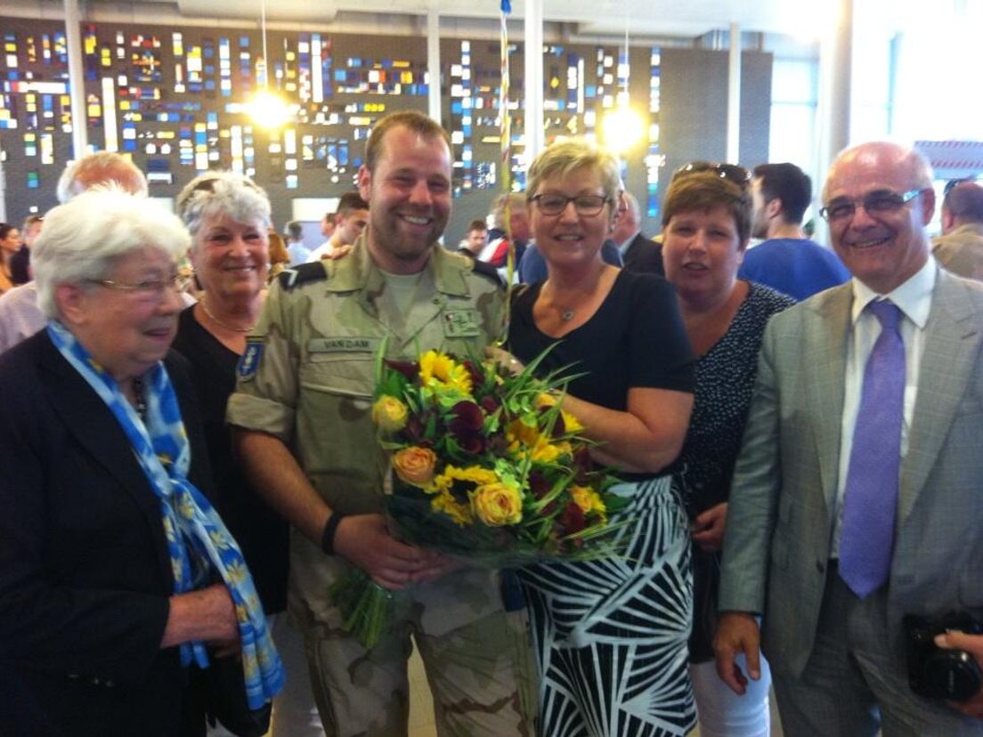 Paul ten Dam uit Ridderkerk met familie