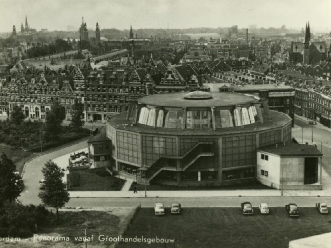 Het bouwcentrum begin jaren 50